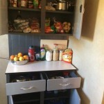 Cabinet with food